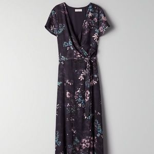 Babaton Slit Wrap Dress